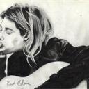Kurt Cobain's image'